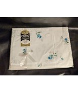 Vintage Pacific Double Ajusté Feuille Coton Peigné Percale Rose&#39; Amour F... - €36,59 EUR