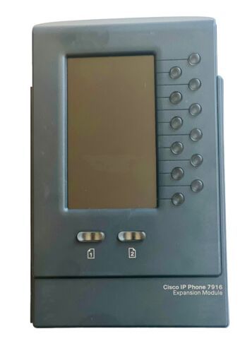 Cisco 7916 IP Phone Expansion Module (CP-7916) -FULLY FUNCTIONAL - $6.08