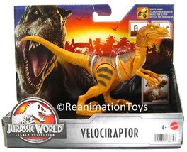 Jurassic World Park Dominion Legacy Collection Velociraptor Raptor Dinosaur NIB - £59.31 GBP