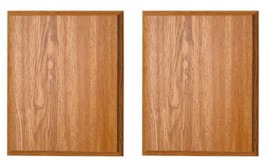 Pack of 2 Oak Finish Blank Wood Plaque 9 &quot; x 12&quot; Only $11.99 each (PL16) - £19.09 GBP