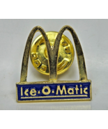 Mcdonalds Ice-O-Matic Gold Blue Golden Arches Lapel Pin Collectible Ice ... - $6.92