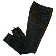 Free People Goldie High Rise Skinny Jeans Womens 28 Distresse Charcoal A... - $27.82