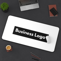 Custom Desk Mat | Business Logo Desk Pad | Home Office Gifts | Custom Logo Gifts - £18.16 GBP+