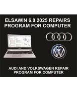 Elsawin 6.0, Audi And Volkswagen Workshop Tool, For Computer - $615.73 MXN