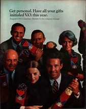 SEAGRAM&#39;S VO Canadian Whisky Vtg 1965 Print Ad Christmas Holiday Gift 60... - $26.92