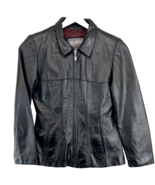 Wilson Women&#39;s Size M Black Leather Jacket w/ Removable Thinsulate Ultra... - $97.01 CAD