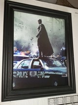 Batman Pin-up #123 FRAMED Christian Bale Police Car Dark Knight Rises Movie The - £79.08 GBP