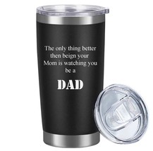 Personalized Insulated Stainless Steel Tumbler, 20 oz with Lid. Laser Engraved T - $19.79