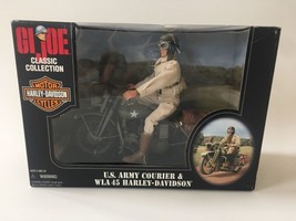 GI Joe U.S. MP  with Harley Davidson Motrorcycle  Classic Collection 1/6 Scale - £127.93 GBP