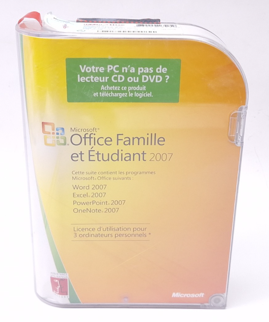 Microsoft Office Home and Student 2007 PC w/ Product Key *FRENCH* - $14.11