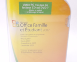 Microsoft Office Home and Student 2007 PC w/ Product Key *FRENCH* - $14.11