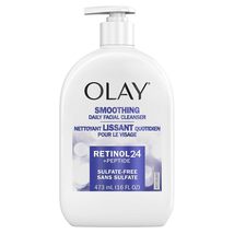 Olay Retinol 24 + Peptide Face Wash, Smoothing, Sulfate-Free, 16 oz - $26.98