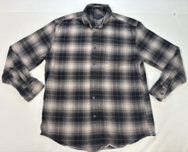 Pendleton Mason Plaid Flannel Shirt Adult Mens Medium Long Sleeve Cotton - $514.99 MXN