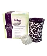 Scentsy Full Size Wax Warmer Whirlygig Purple Never Used Christmas Gift ... - $28.04