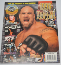 Rare WCW NWO Wrestling Magazine - 1998 Year in Review - Goldberg  missing Poster - £27.75 GBP