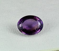 Top Natural Amethyst Oval Cut 27x21mm 51.50 Ct Loose Gemstone For Ring Pendant - £305.41 GBP