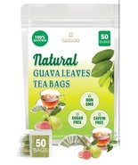Organic Guava leaf tea bags 50pcs Herbal Tea, weight loss, exp 2026 - $18.80
