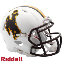 *Sale* Wyoming Cowboys Speed Mini Ncaa Football Helmet - Ship Fast! - $30.95