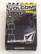 Volcom Assorted Boxer Brief Underwear 4 in Package New Package Men&#39;s XL - £35.60 GBP