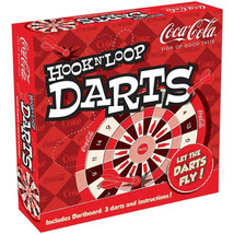 Coca Cola Hook &amp; Loop Darts Game - £21.03 GBP