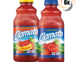 6x Bottles Clamato Picante Tomato Cocktail Drink | 32oz | Fast Shipping! - £42.48 GBP