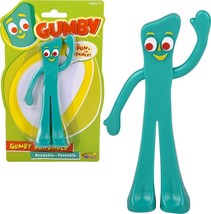 Gumby - Bendable - Poseable Member of the Gumby Family! - $166.84 MXN