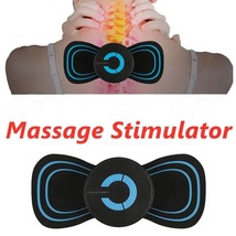 Mini Electric Neck Massager Pad Low Frequency Pulse - $22.01+