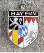 Bayern Shield Germany Crest Coat of Arms Travel Vintage Souvenir Lapel H... - £7.83 GBP