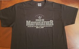 Cinco de MAYWEATHER 2007 DELAHOYA vs MAYWEATHER Las Vegas T-shirt XL - £35.35 GBP