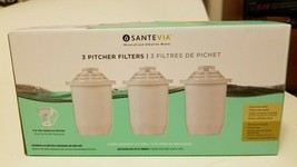 Santevia Water Systems Pitcher Filter 2 Pack , White - P422 NEW OPEN BOX - £17.22 GBP