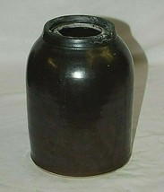 Old Antique Primitive Salt Glazed Stoneware Canning Crock Jug Jar Farm H... - £31.15 GBP