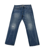 American Eagle￼ Distress Denim Jeans Women Size 12 Med Wash Faded Whiske... - £13.35 GBP