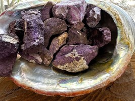 1X Purpurite Rough Stone Namibia  1-2inch Reiki Healing Crystal Intuitio... - $6.92