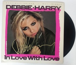Debbie Harry Signed Autographed &quot;In Love With Love&quot; Record Album Cover Life COA - £105.54 GBP