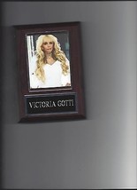 Victoria Gotti Plaque Mafia Organized Crime Mobster Tv Mob Wives - $0.01
