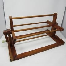 Vtg Large Wool Yarn Swift Winder Primitive Rustic 21&quot; x 12&quot; x 12 Texas Barn Find - $62.36