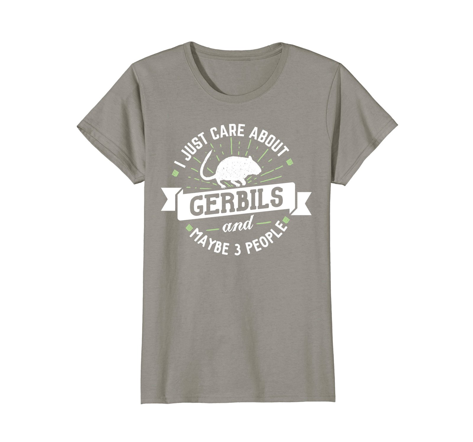 Gerbils T-Shirt - I Just Care About Gerbils - £15.97 GBP