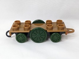 Mega Bloks Thomas Train Base Brown Green Replacement - $8.96