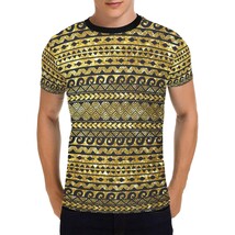 Maori Tattoo Pattern Men&#39;s All Over Print T-shirt (USA Size) - $27.00