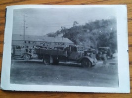 015 Vintage Photograph Military Truck or Old Work Vehical B&amp;W 4.5x3 - £4.78 GBP