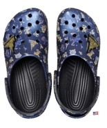Walt Disney World 50th Anniversary Mickey And Friends Crocs Size M5/W7 Navy - $1,101.78 MXN