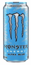 Monster Energy Ultra Blue-473 Ml X 12 Cans - £54.21 GBP