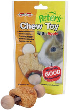 Marshall Peters Apple-Wrapped Hardwood Chew Toy for Small Pets - £3.11 GBP
