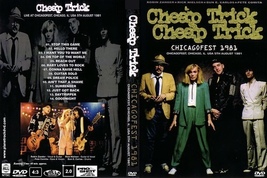 Cheap Trick Rare CD/DVD Pro-shot/soundboard Live at The Chicagofest 1981. - £19.65 GBP