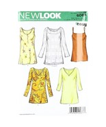 New Look Sewing Pattern 6086 Misses Tops, Size A (10-12-14-16-18-20-22) - £11.79 GBP