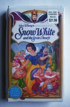Snow White and the Seven Dwarfs VHS 1994 Disney Masterpiece Kids NEW SEALED - $20.24