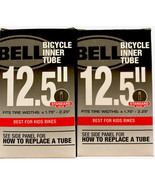 Bell Bicycle x2 Inner Tube 12.5&quot; x 1.75 - 2.25 Tire Kids Bike - £8.41 GBP