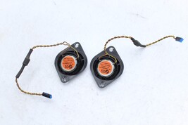 04-10 BMW E60 525I 530I REAR LEFT RIGHT TWEETER SPEAKERS PAIR E6280 image 8