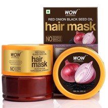 WOW Skin Science onion hair mask for Dandruff/Hair Growth/Hair Fall/ Hair 200ml - £11.02 GBP