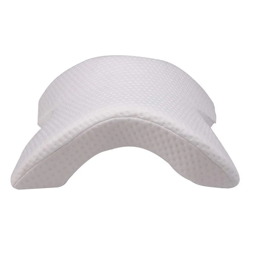 Arch U-Shaped Curved Memory Foam Sleeping Neck Cervical Pillow with  Des... - $169.94